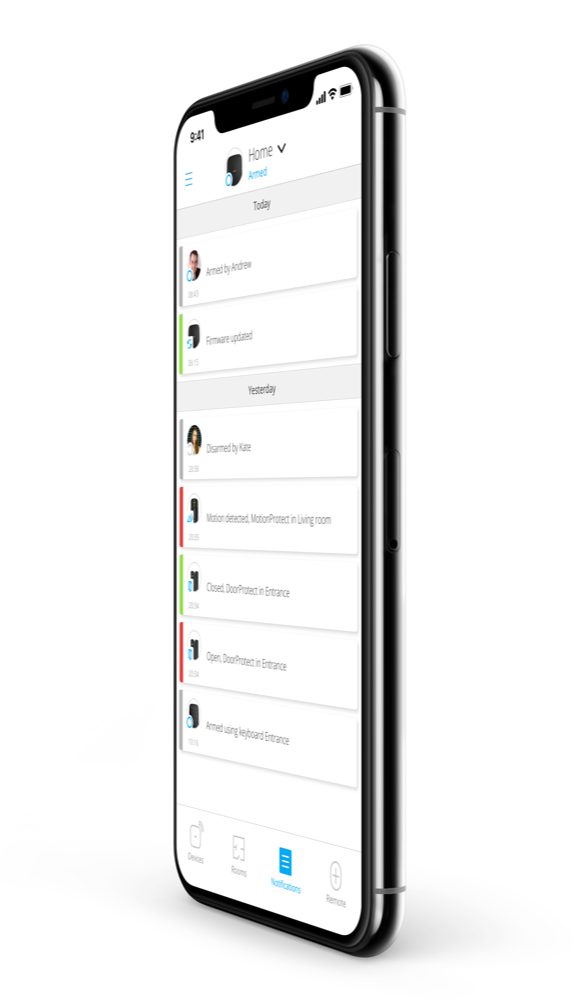 Protect your home with the AJAX app